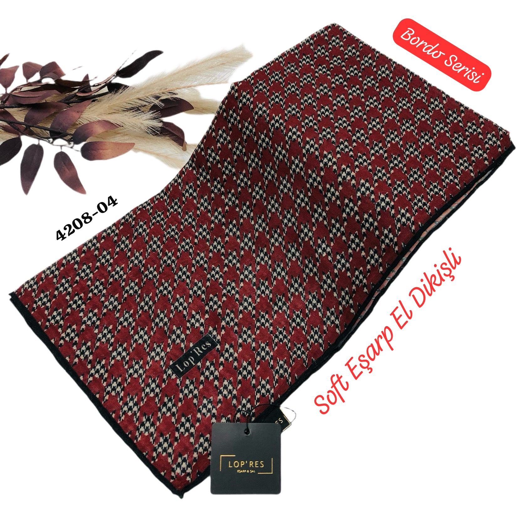 4208 Lop'Res Soft Eşarp