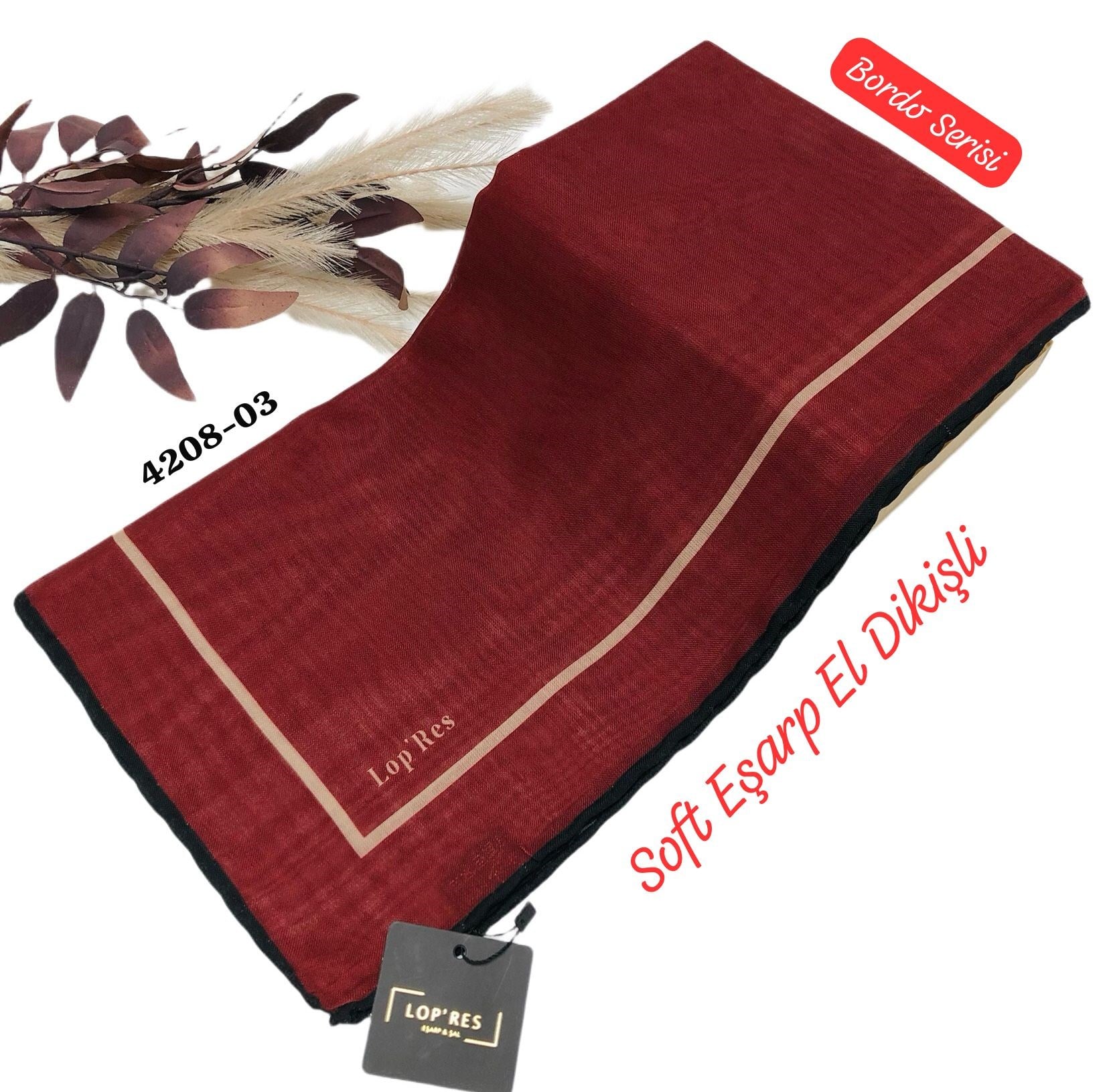 4208 Lop'Res Soft Eşarp