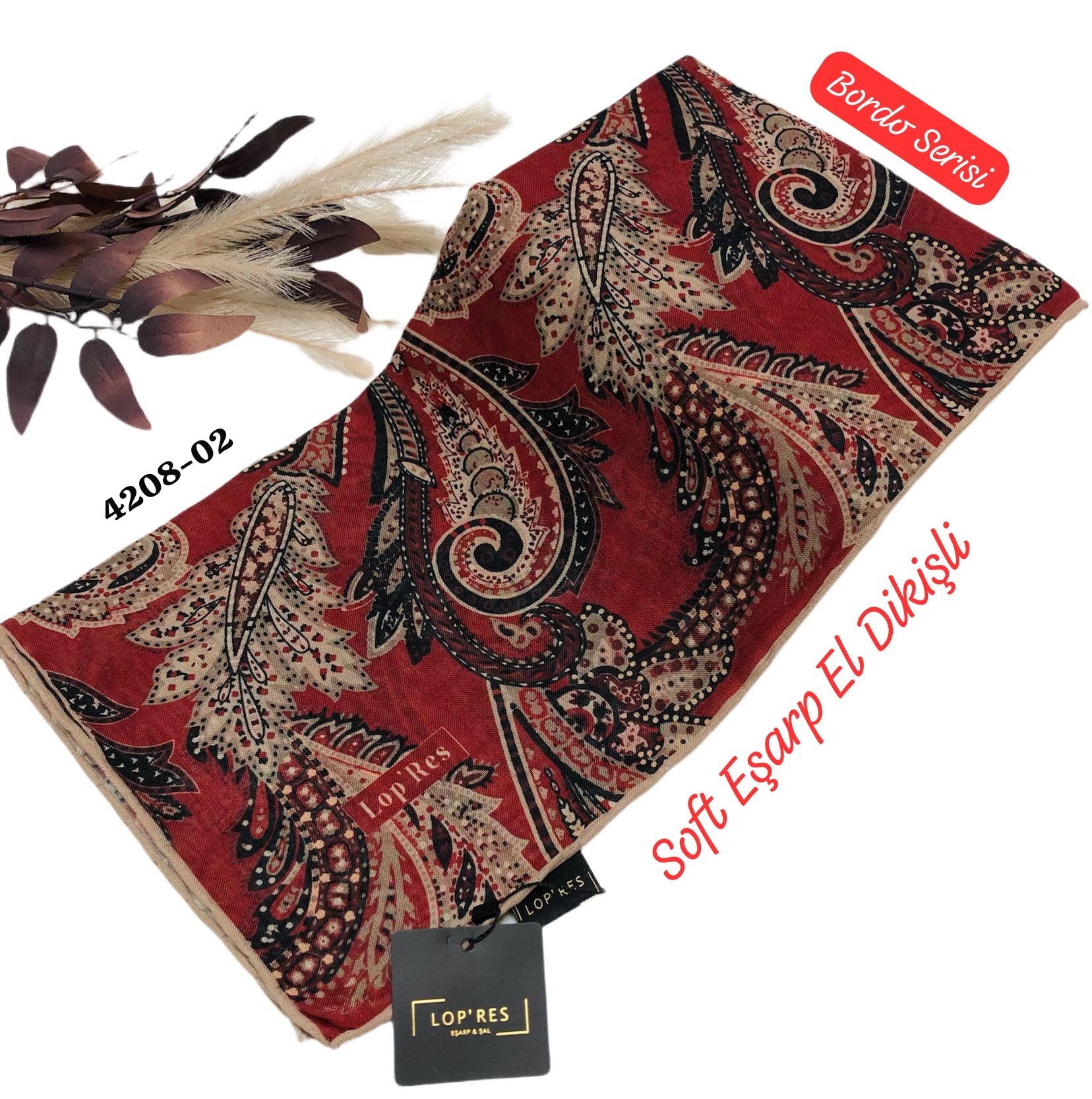 4208 Lop'Res Soft Eşarp