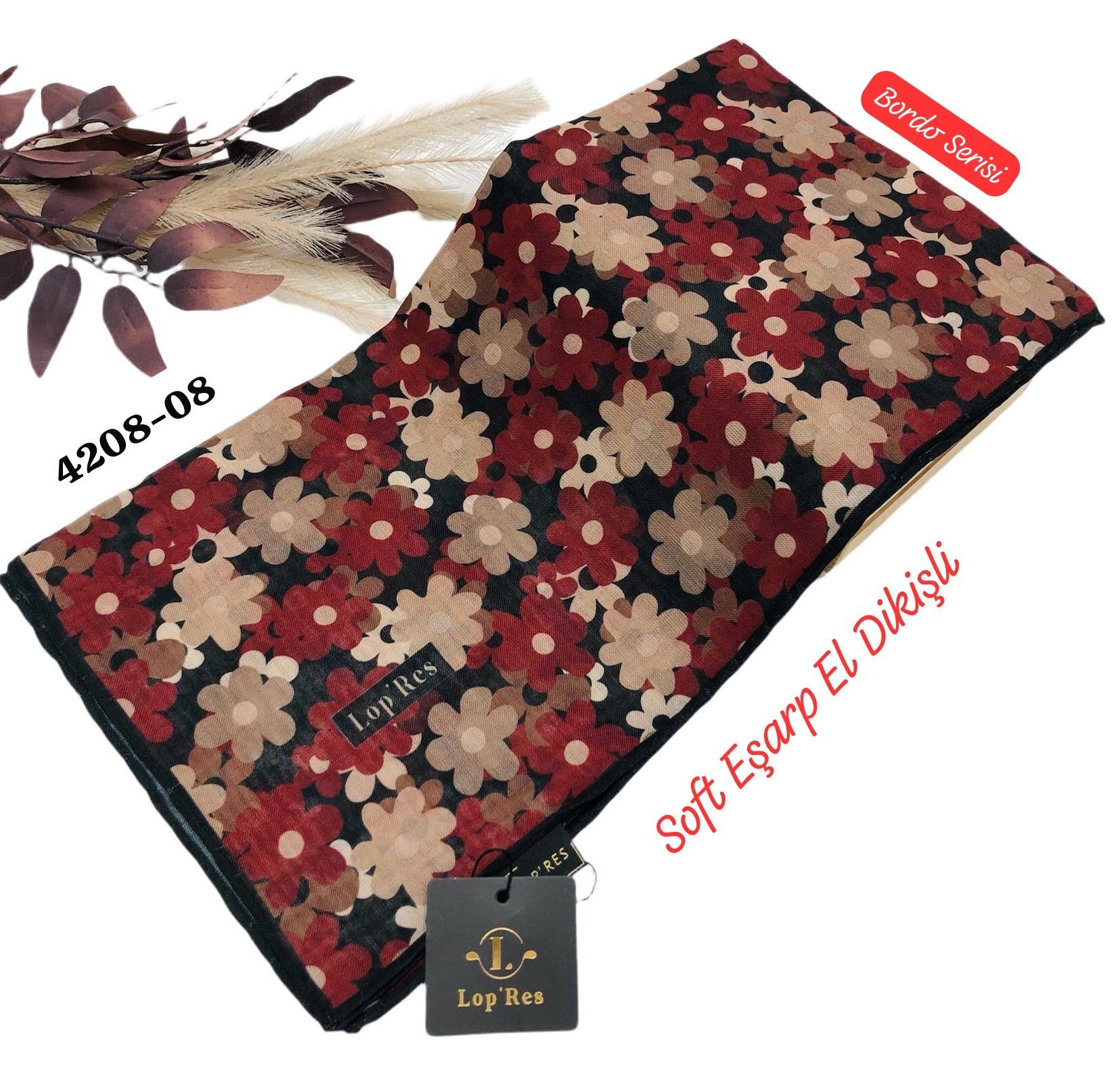 4208 Lop'Res Soft Eşarp