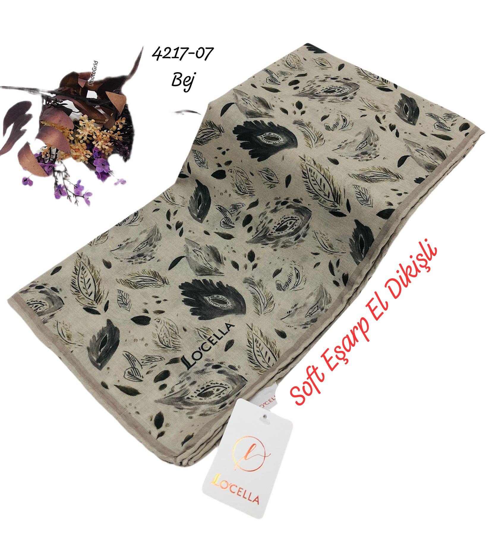 4217 Locella Soft Eşarp