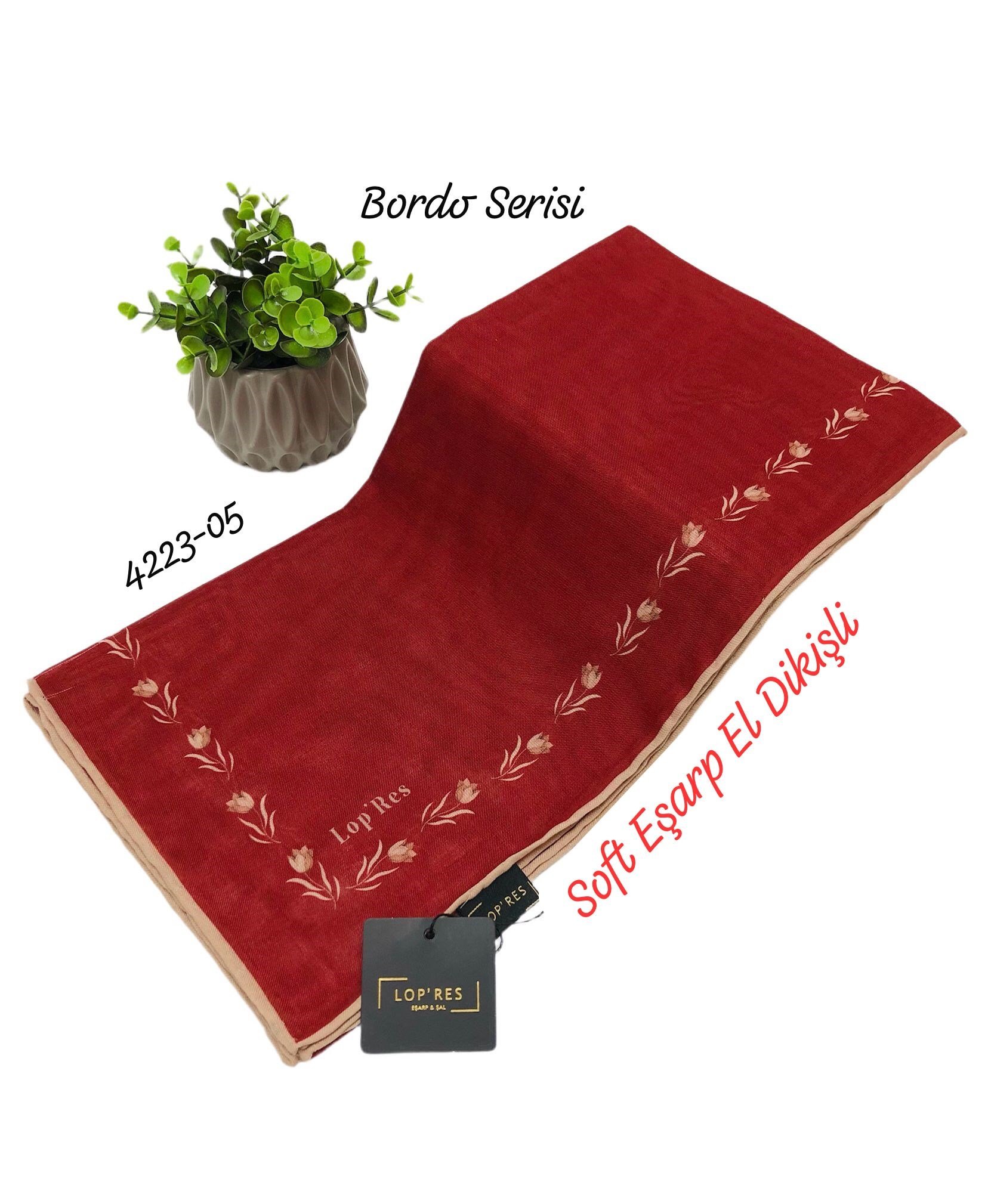 4223 Lop'Res Soft Eşarp