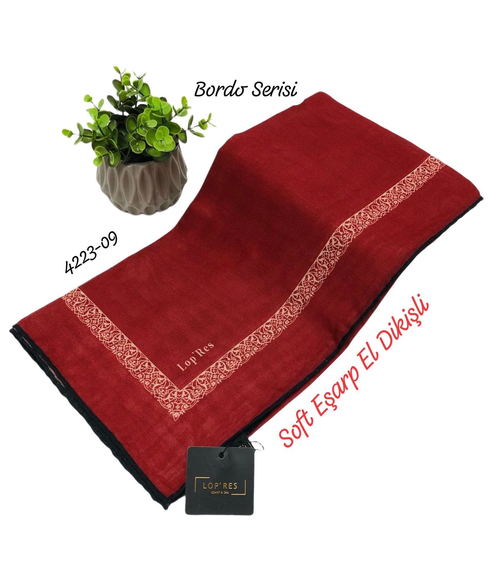 4223 Lop'Res Soft Eşarp