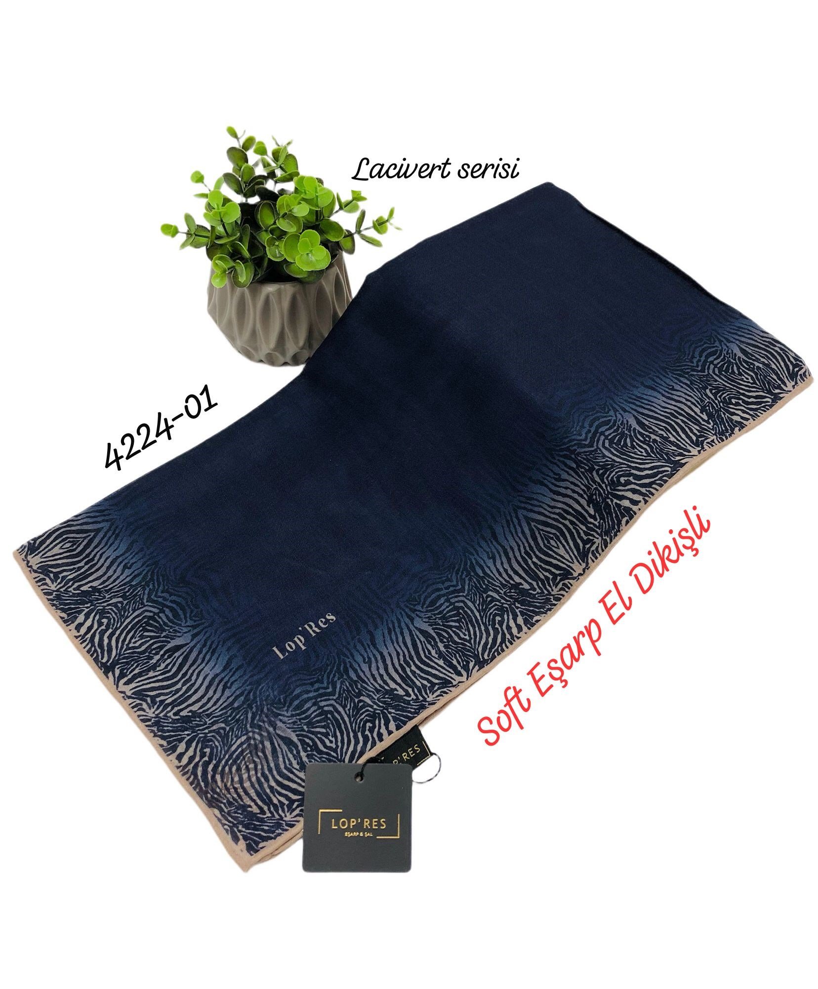 4224 Lop'Res Soft Eşarp