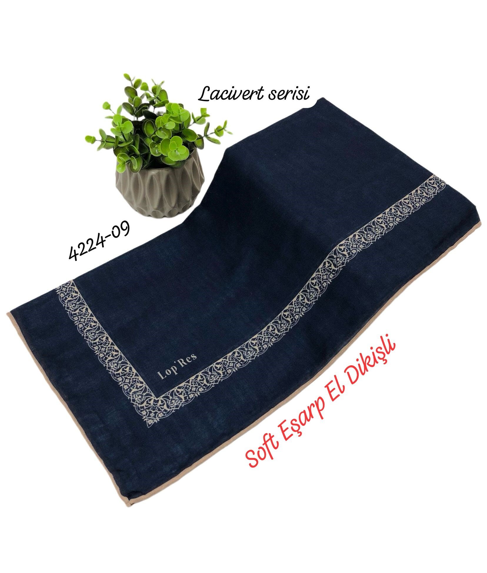4224 Lop'Res Soft Eşarp