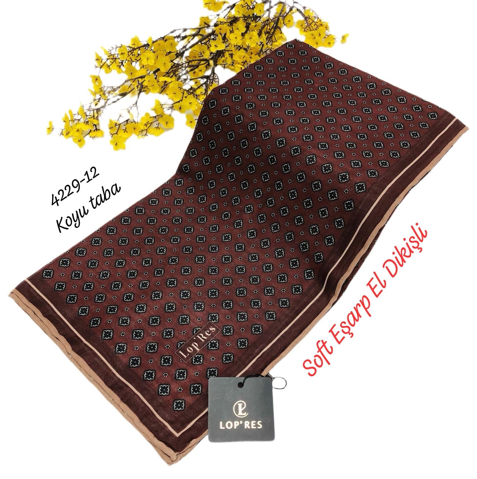 4229 Lop'Res Soft Eşarp