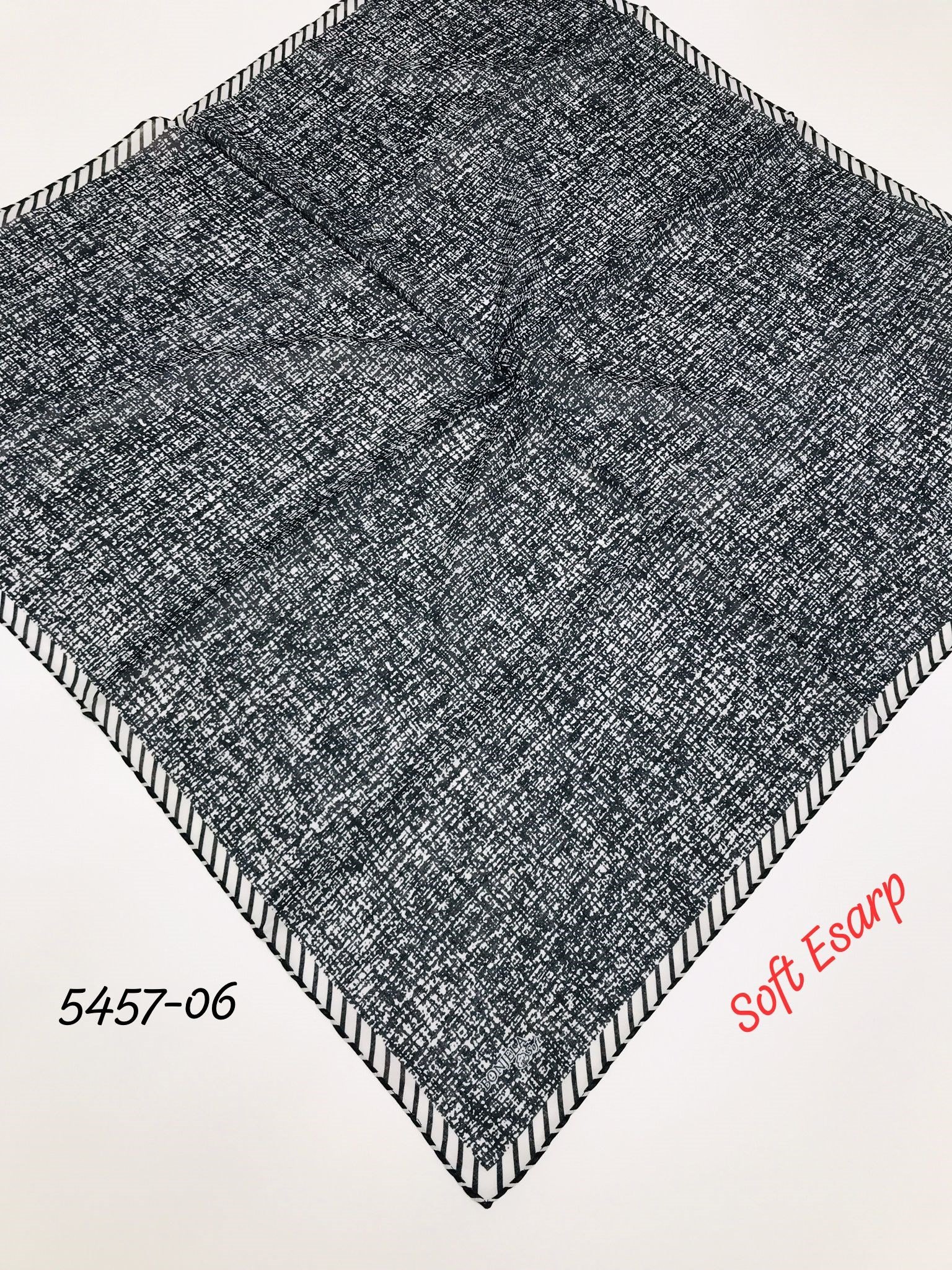 5457 Soft Eşarp El Dikiş