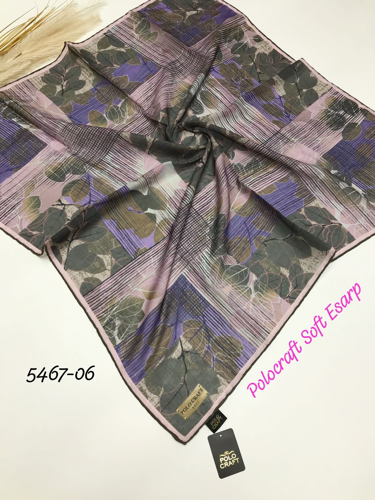 5467 Soft Eşarp El Dikiş