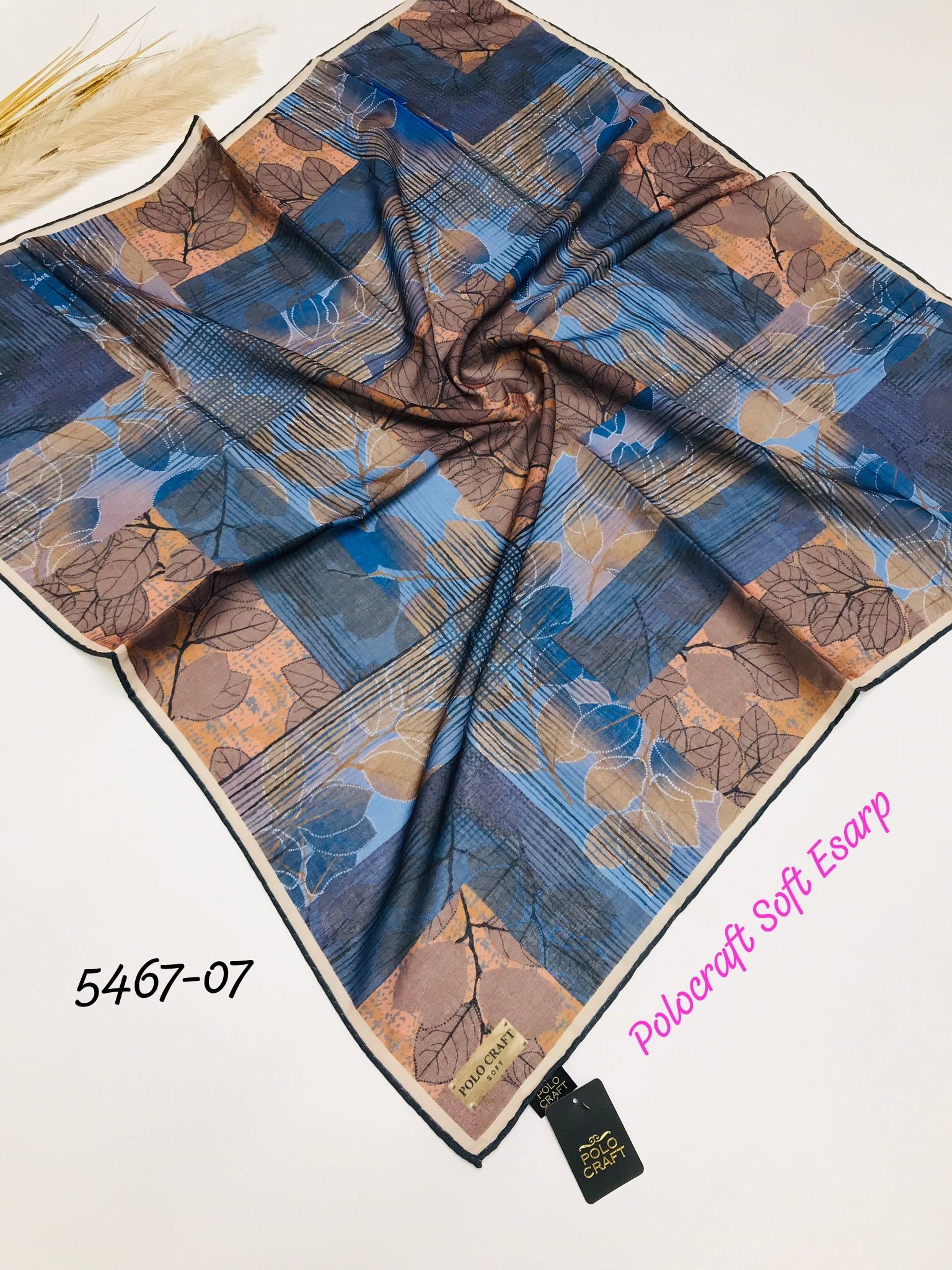 5467 Soft Eşarp El Dikiş