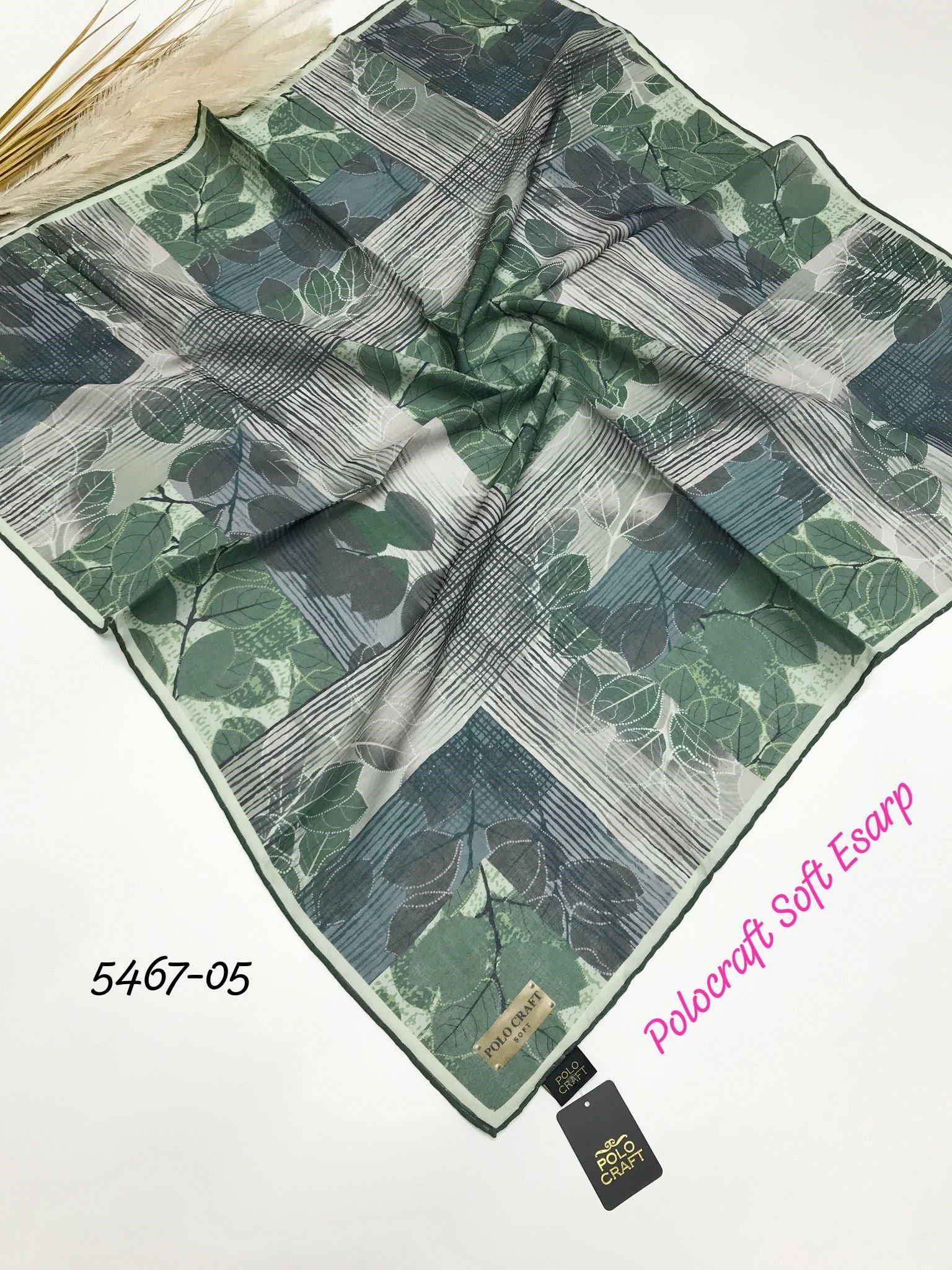 5467 Soft Eşarp El Dikiş