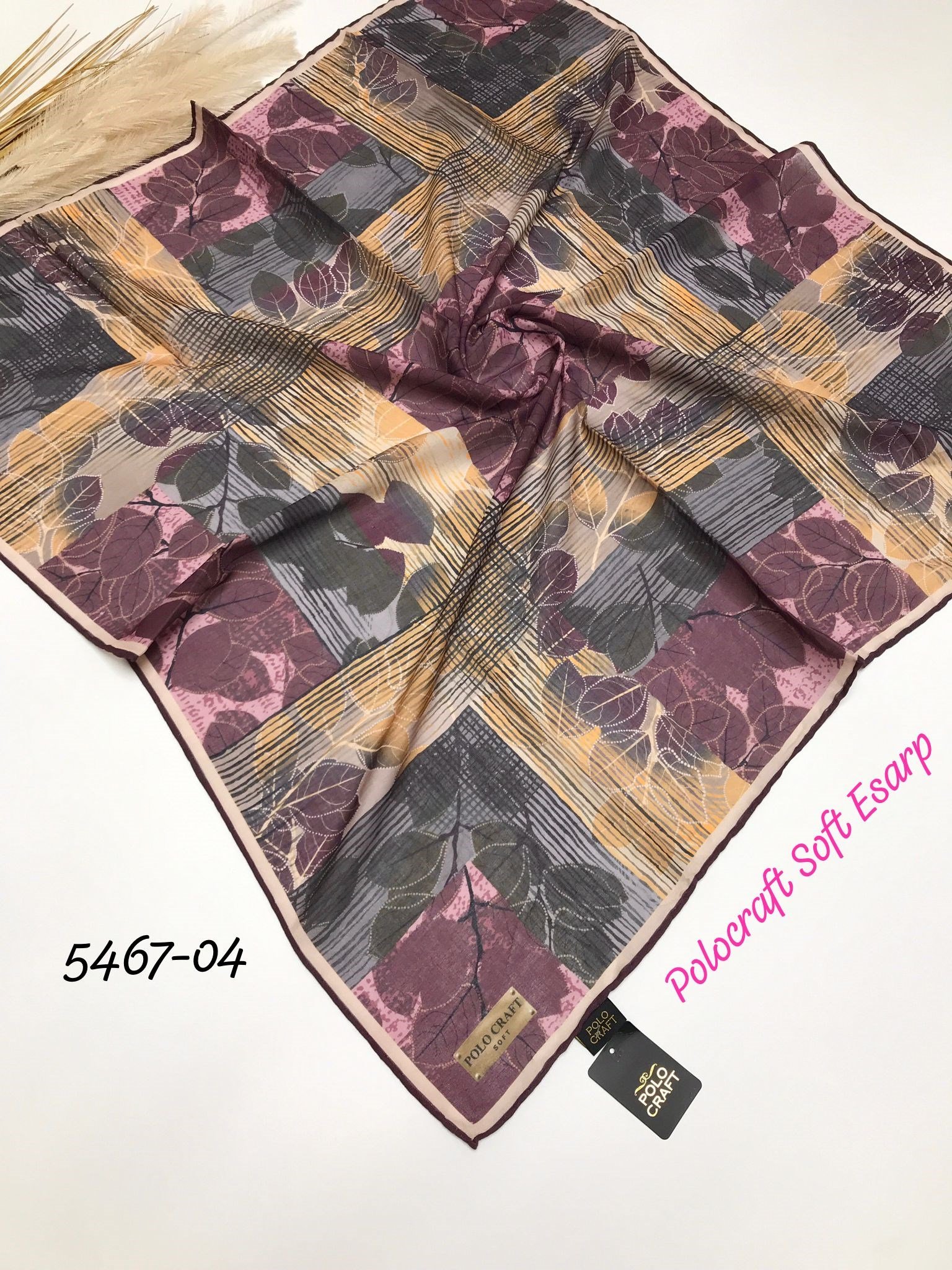 5467 Soft Eşarp El Dikiş