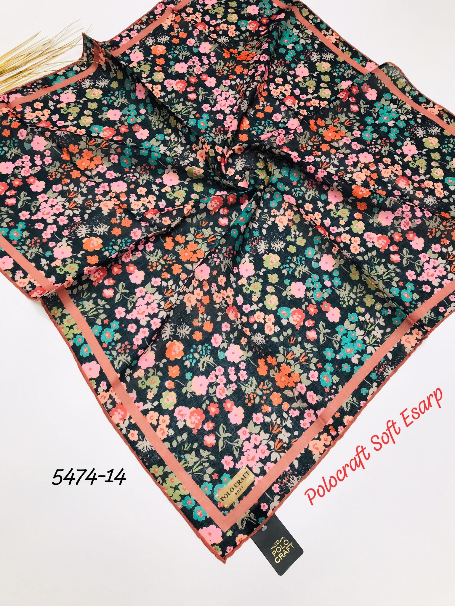 5474 Soft Eşarp El Dikiş
