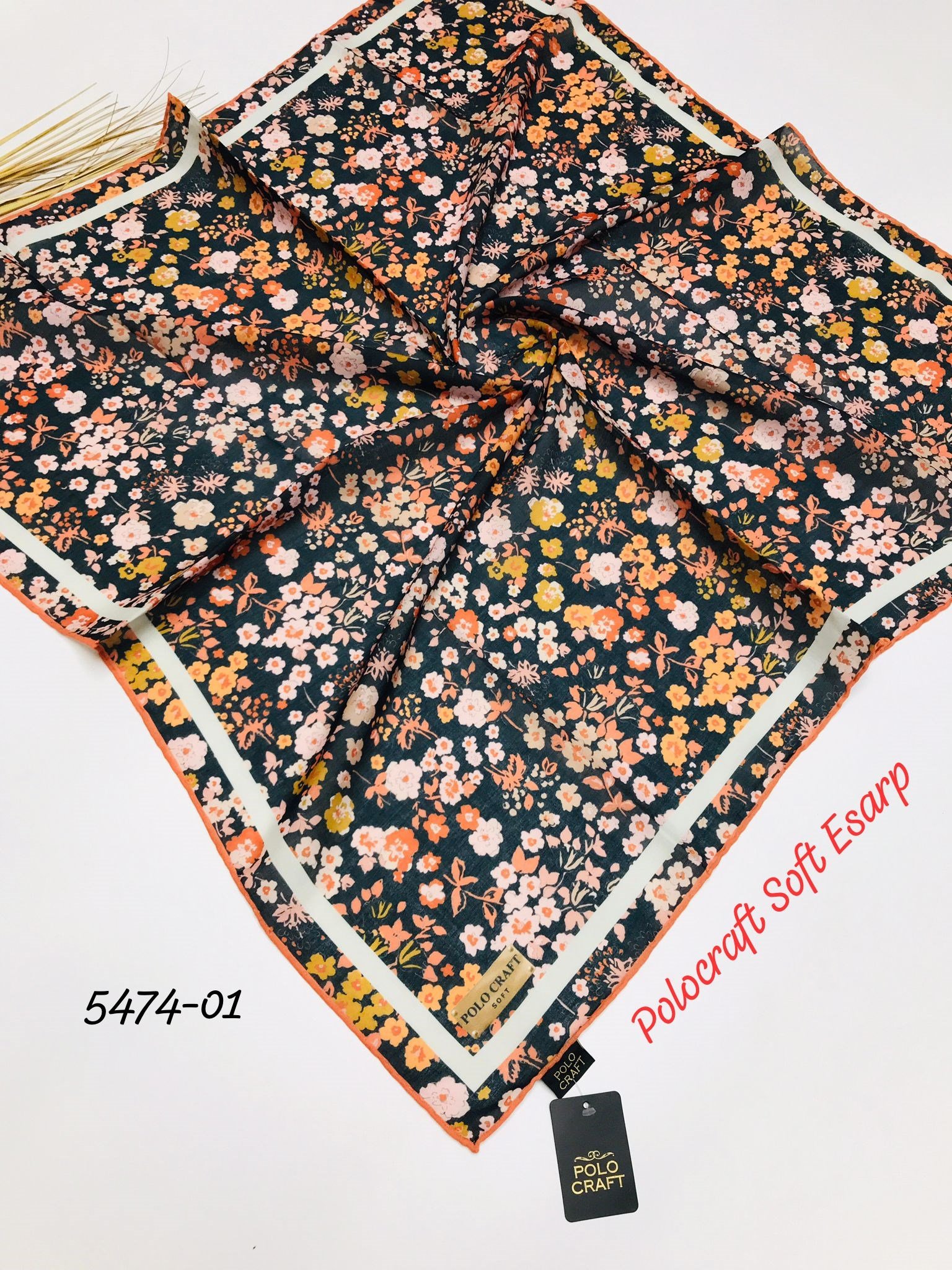 5474 Soft Eşarp El Dikiş