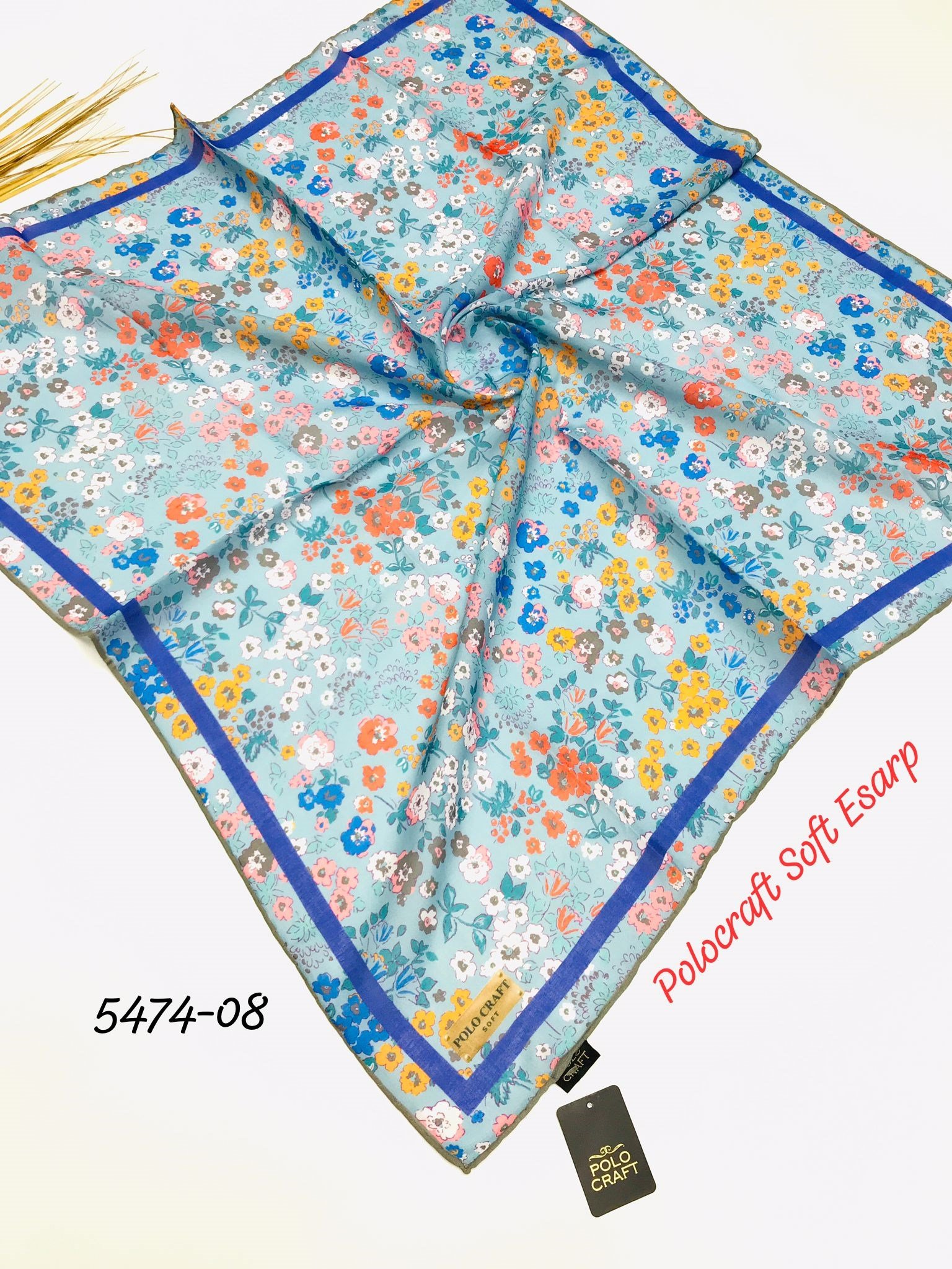 5474 Soft Eşarp El Dikiş