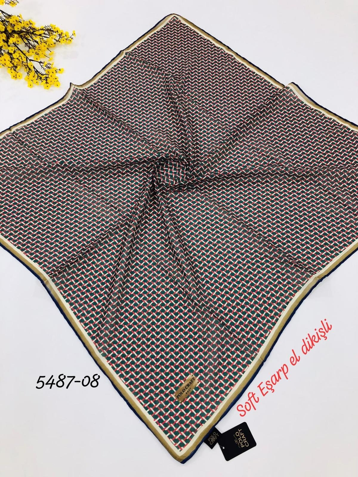 5487 Soft Eşarp El Dikiş