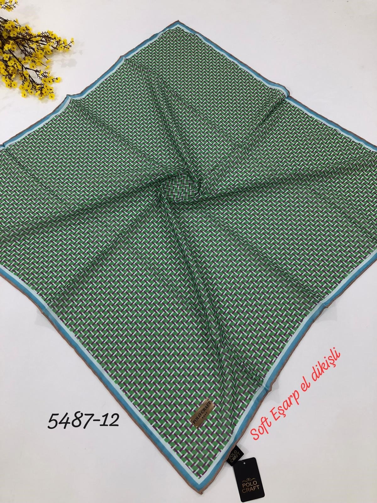 5487 Soft Eşarp El Dikiş
