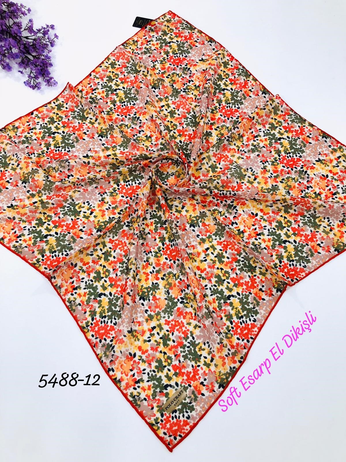 5488 Soft Eşarp El Dikiş
