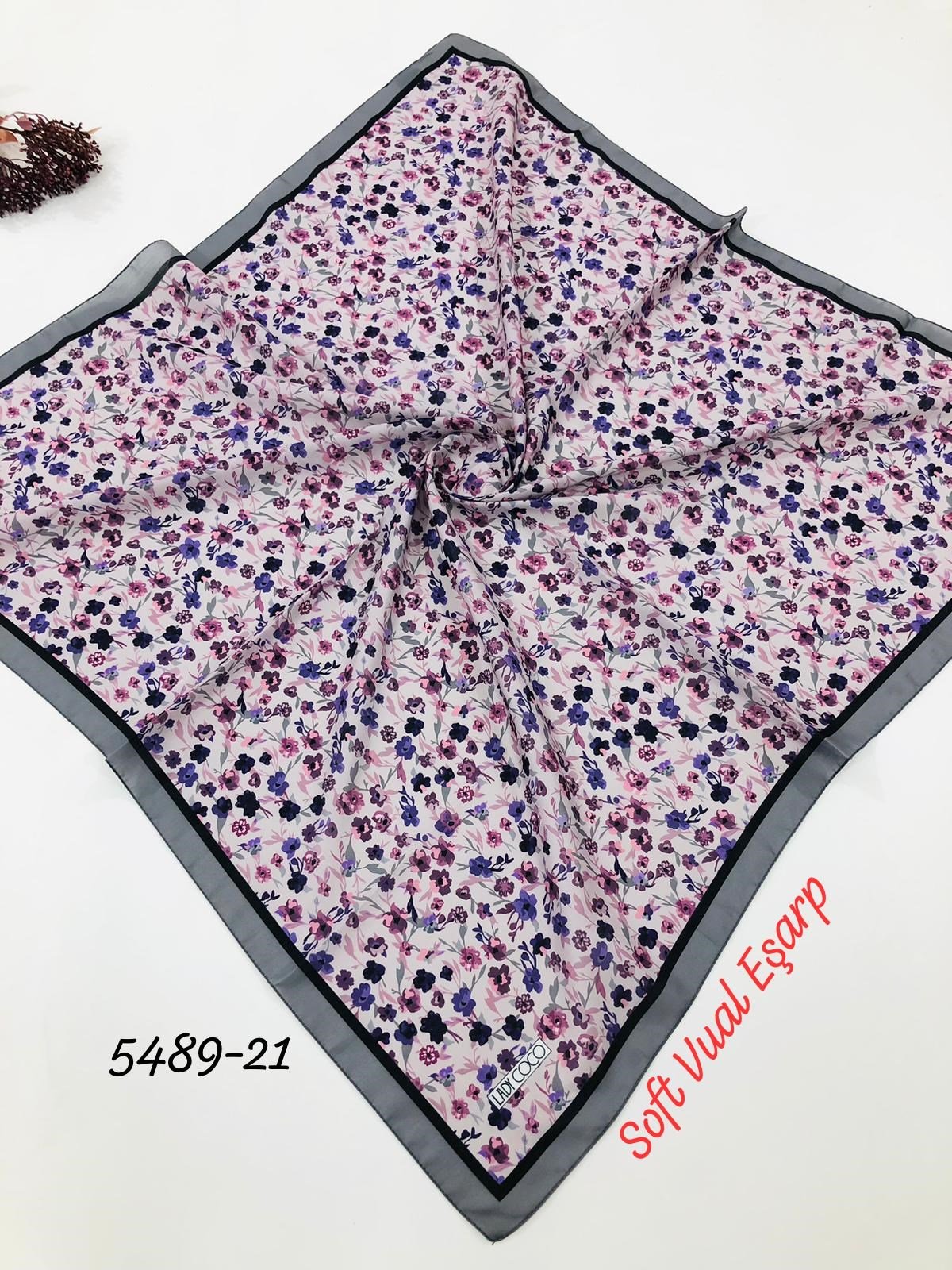 5489 Soft Vual Eşarp