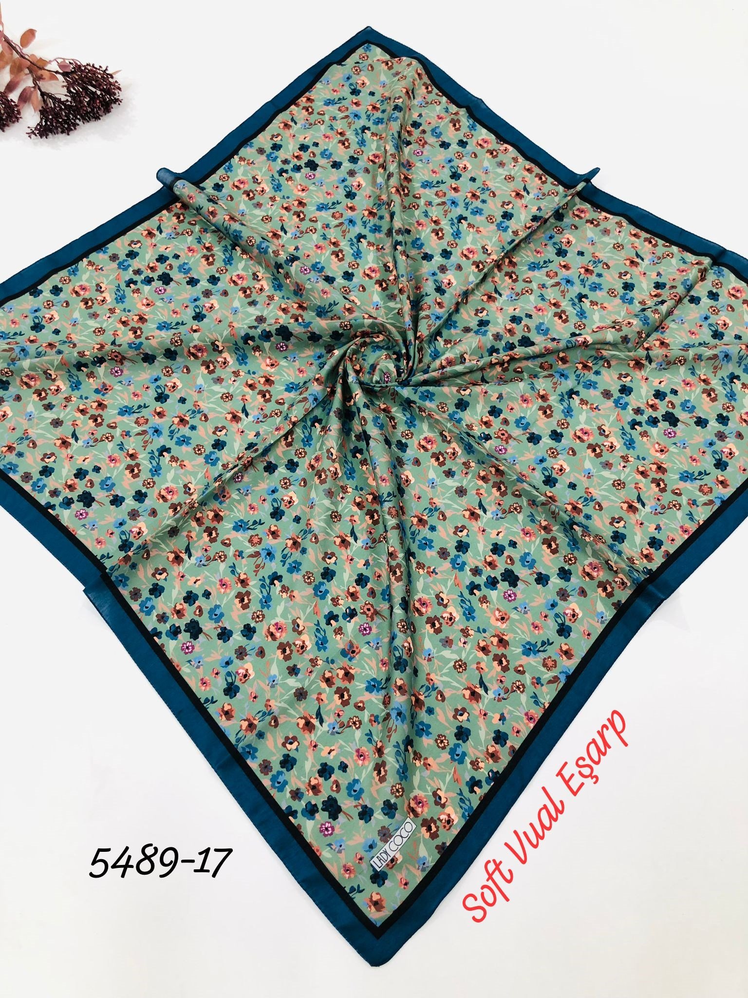 5489 Soft Vual Eşarp