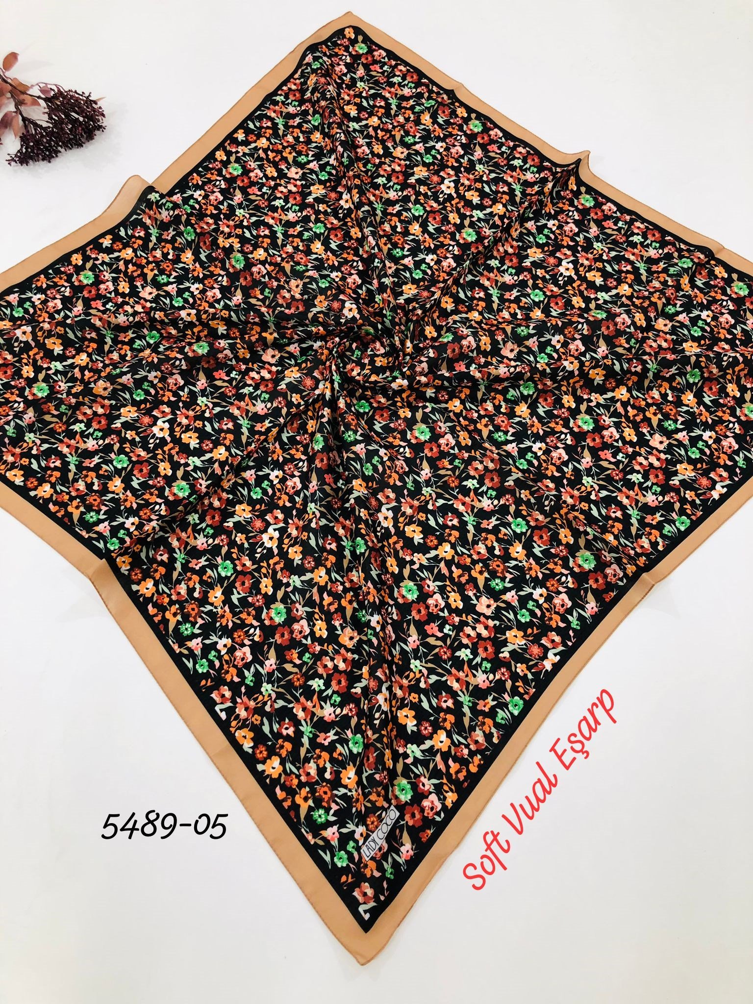 5489 Soft Vual Eşarp
