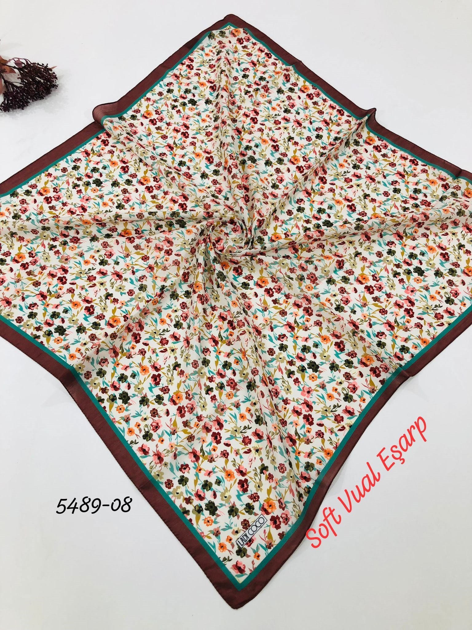 5489 Soft Vual Eşarp