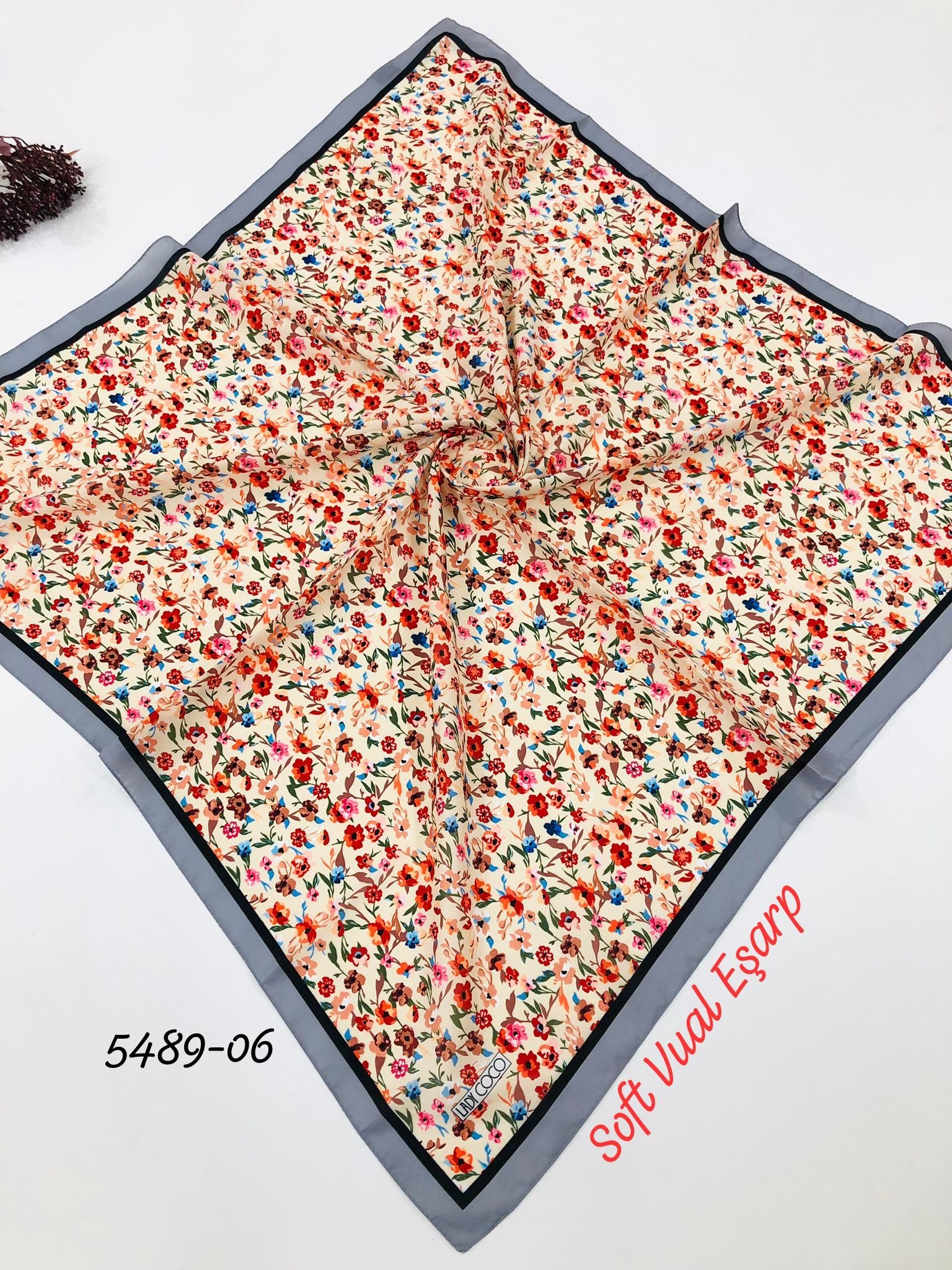 5489 Soft Vual Eşarp