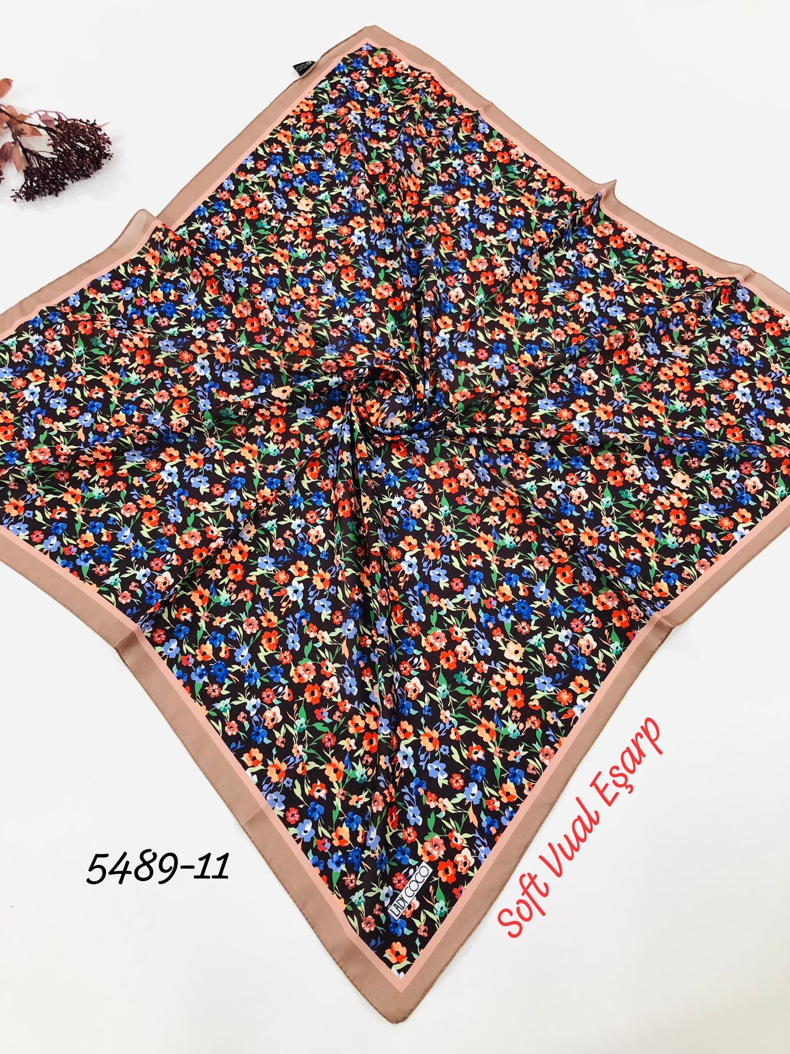 5489 Soft Vual Eşarp