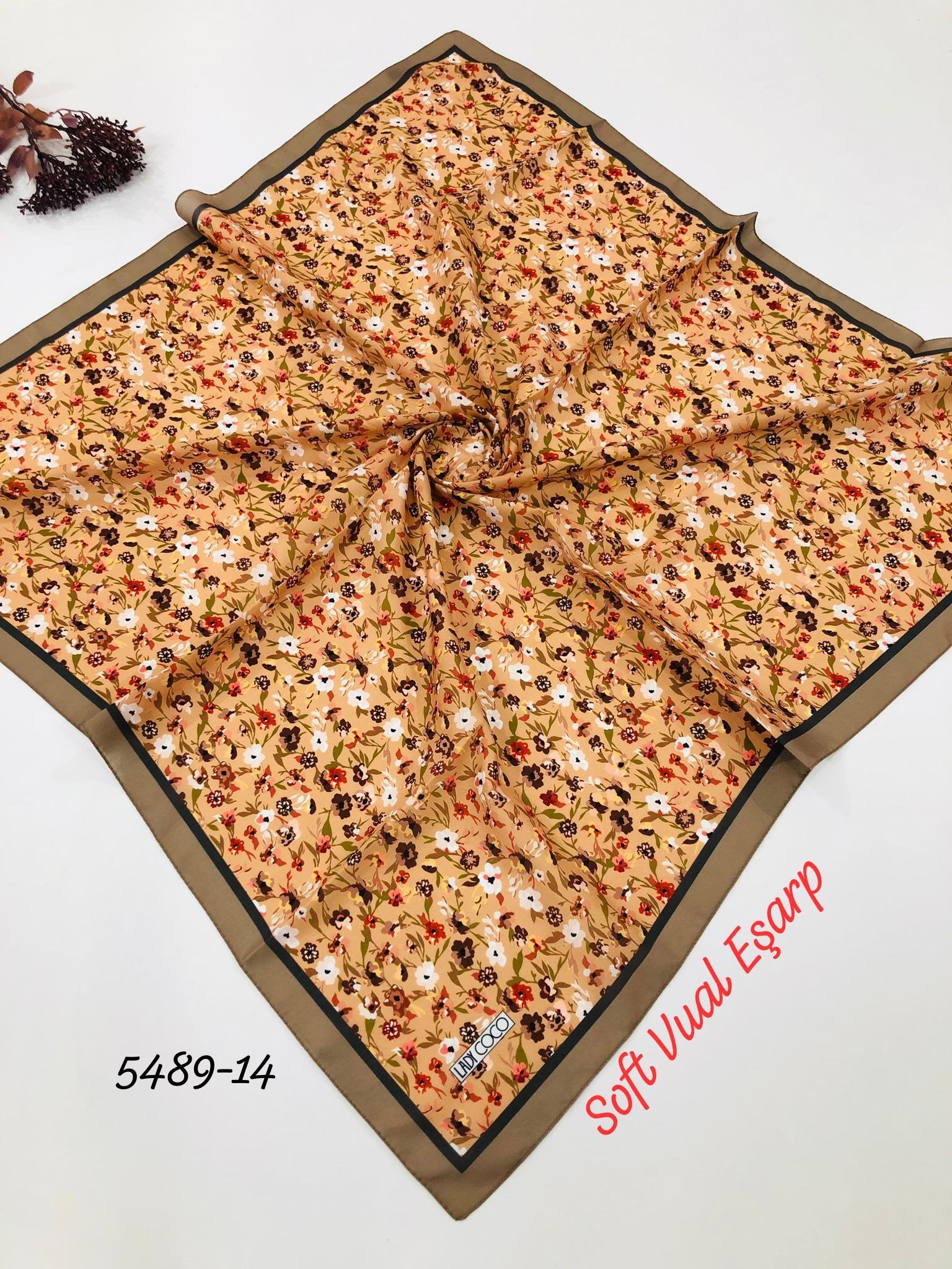 5489 Soft Vual Eşarp
