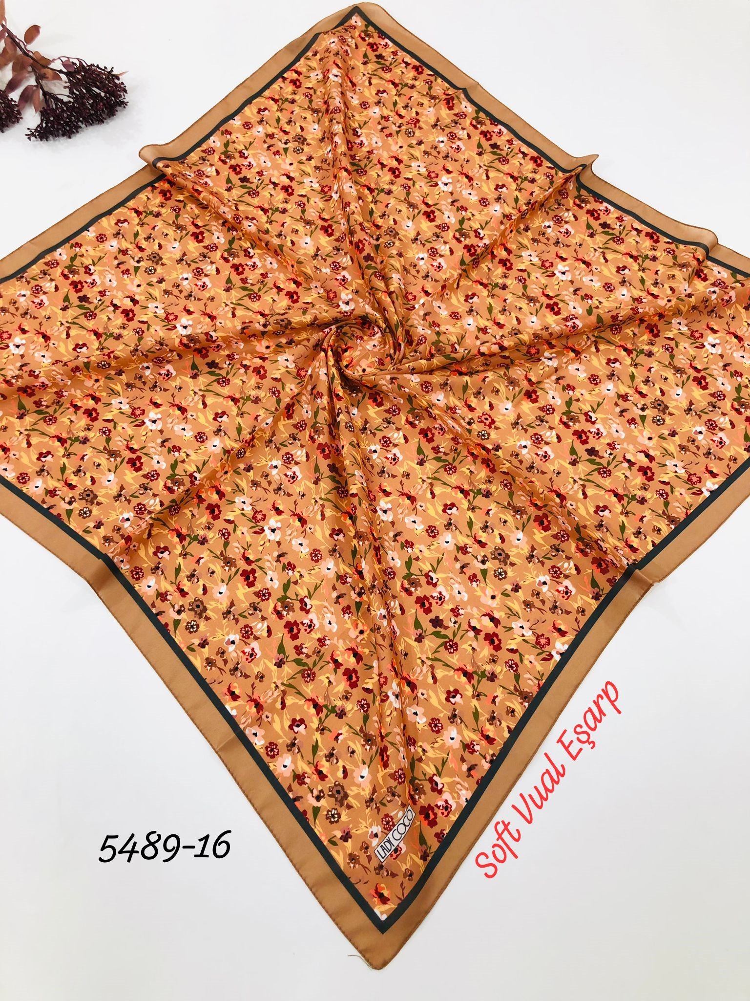 5489 Soft Vual Eşarp