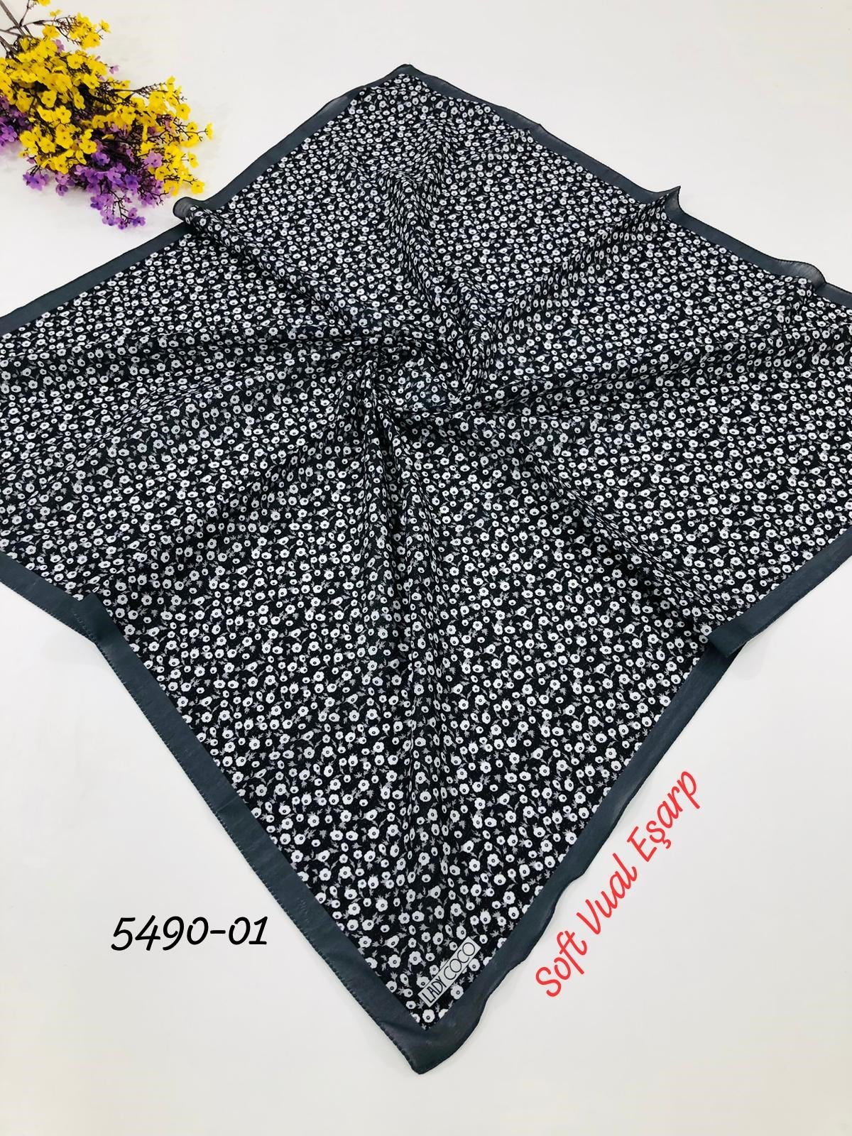 5490 Soft Vual Eşarp