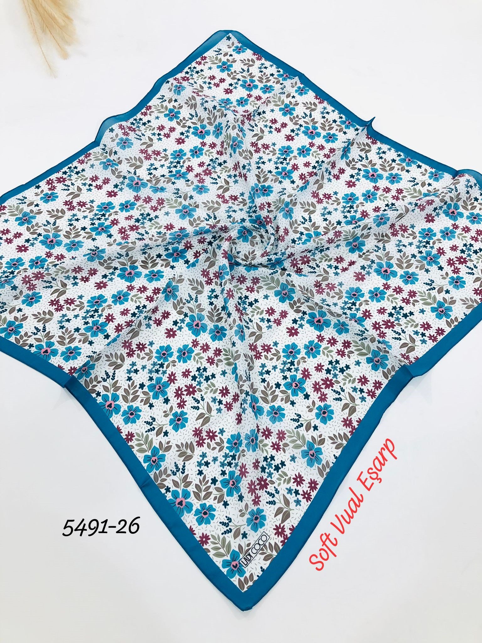 5491 Soft Vual Eşarp