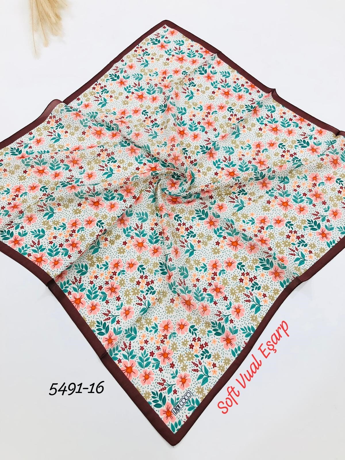 5491 Soft Vual Eşarp