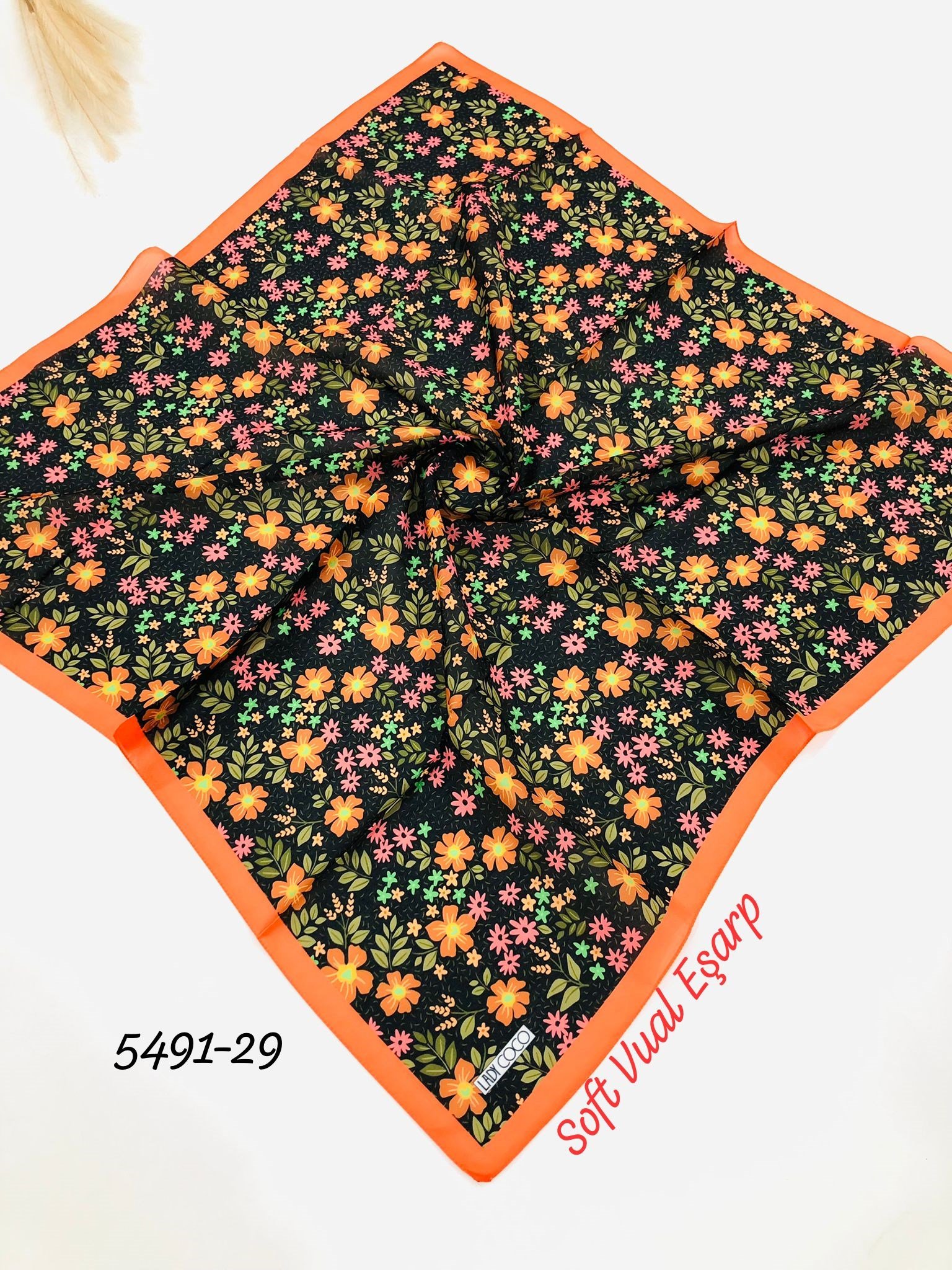 5491 Soft Vual Eşarp