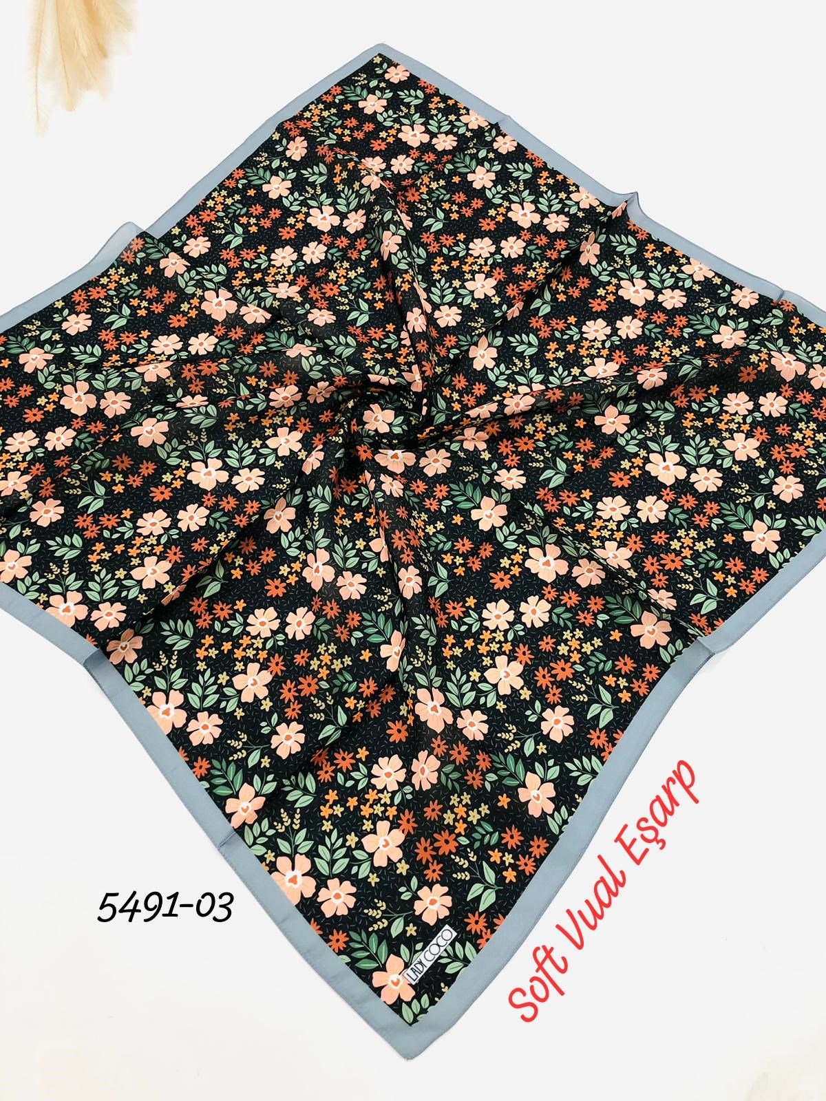 5491 Soft Vual Eşarp