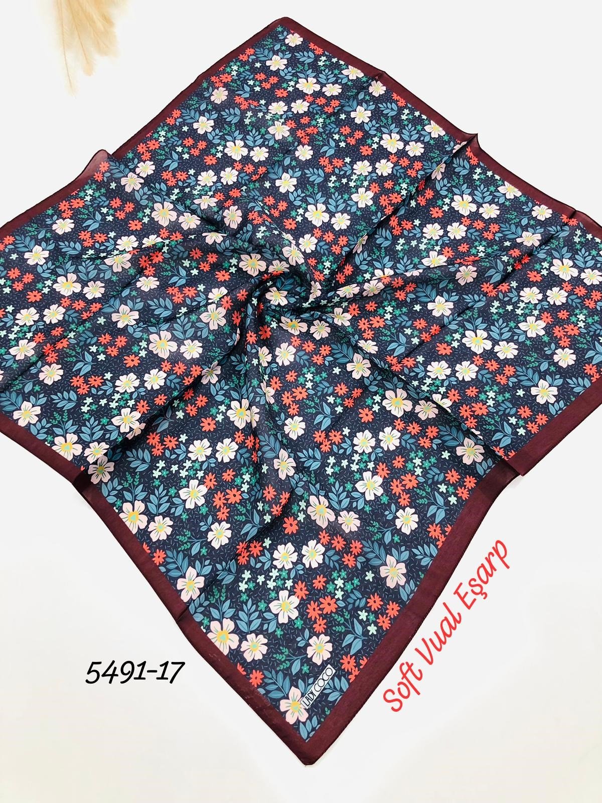 5491 Soft Vual Eşarp