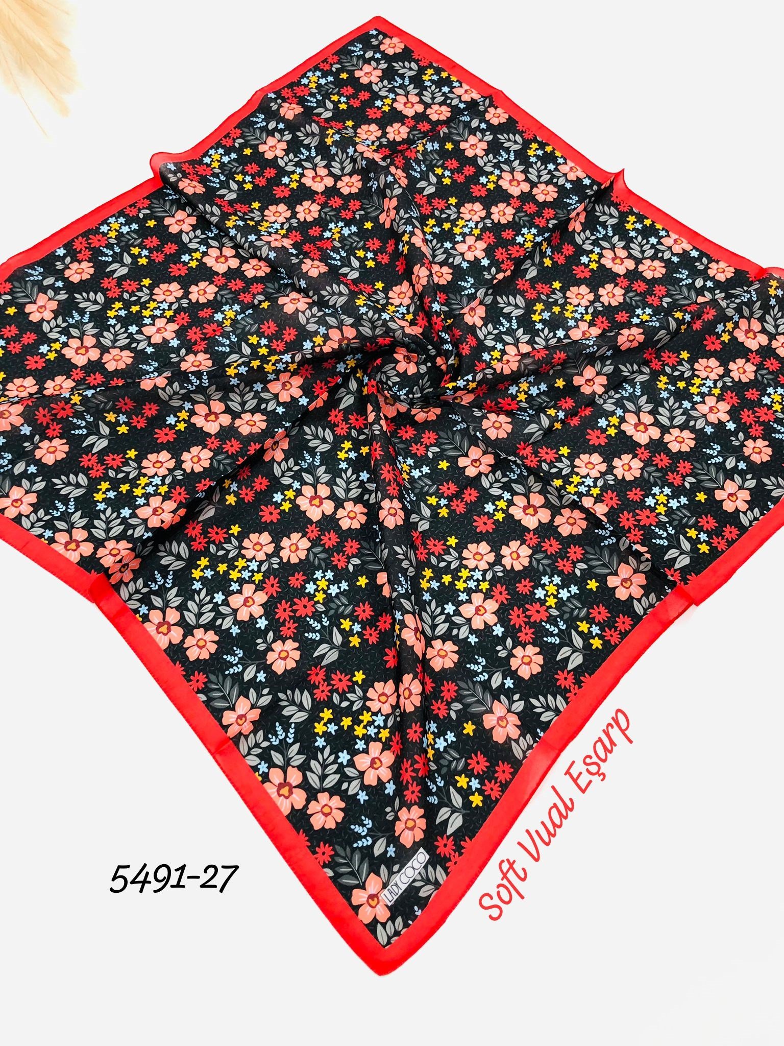 5491 Soft Vual Eşarp
