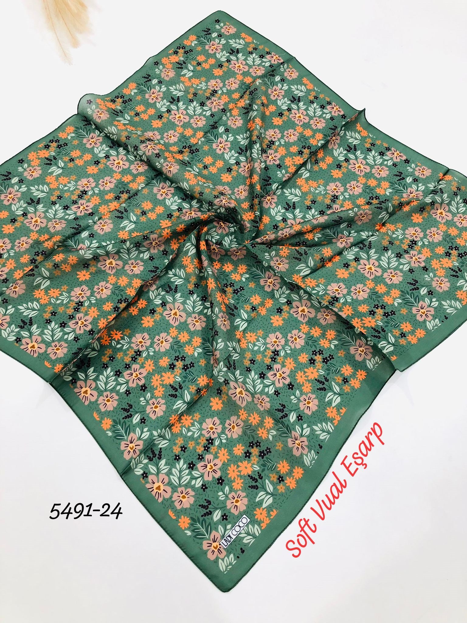 5491 Soft Vual Eşarp