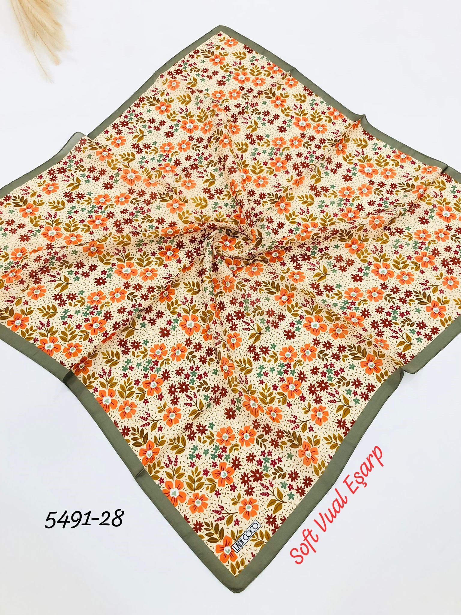 5491 Soft Vual Eşarp