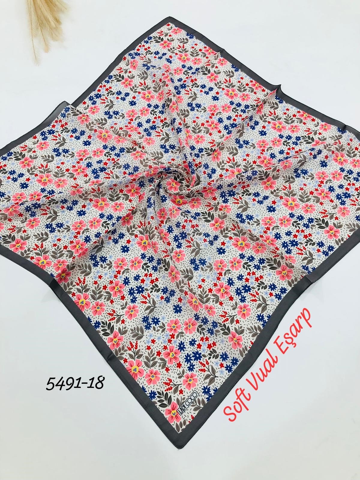 5491 Soft Vual Eşarp