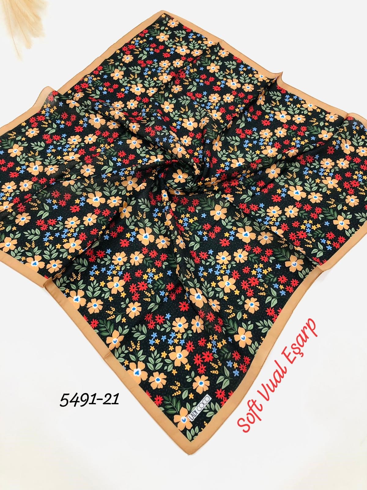 5491 Soft Vual Eşarp