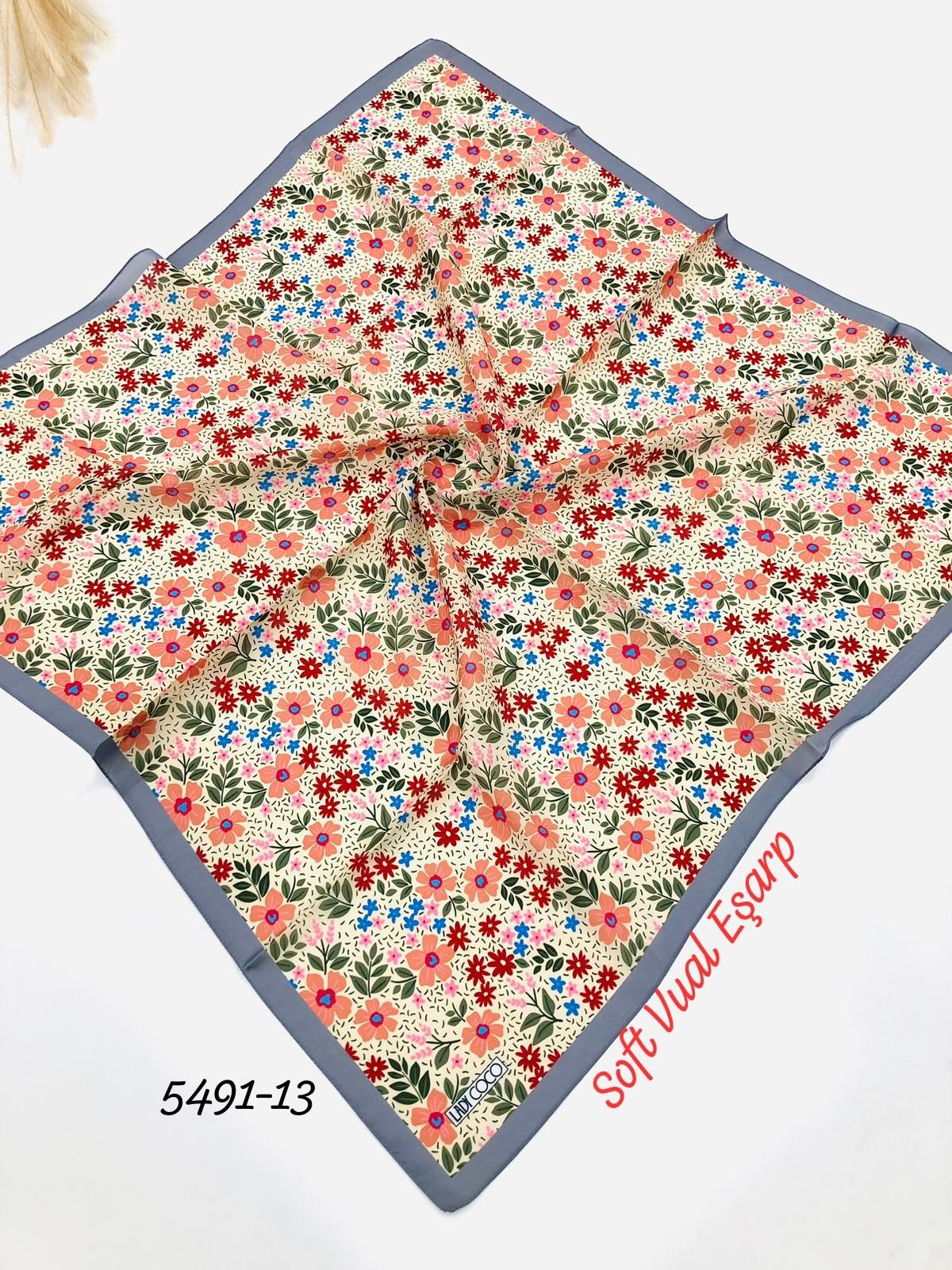 5491 Soft Vual Eşarp
