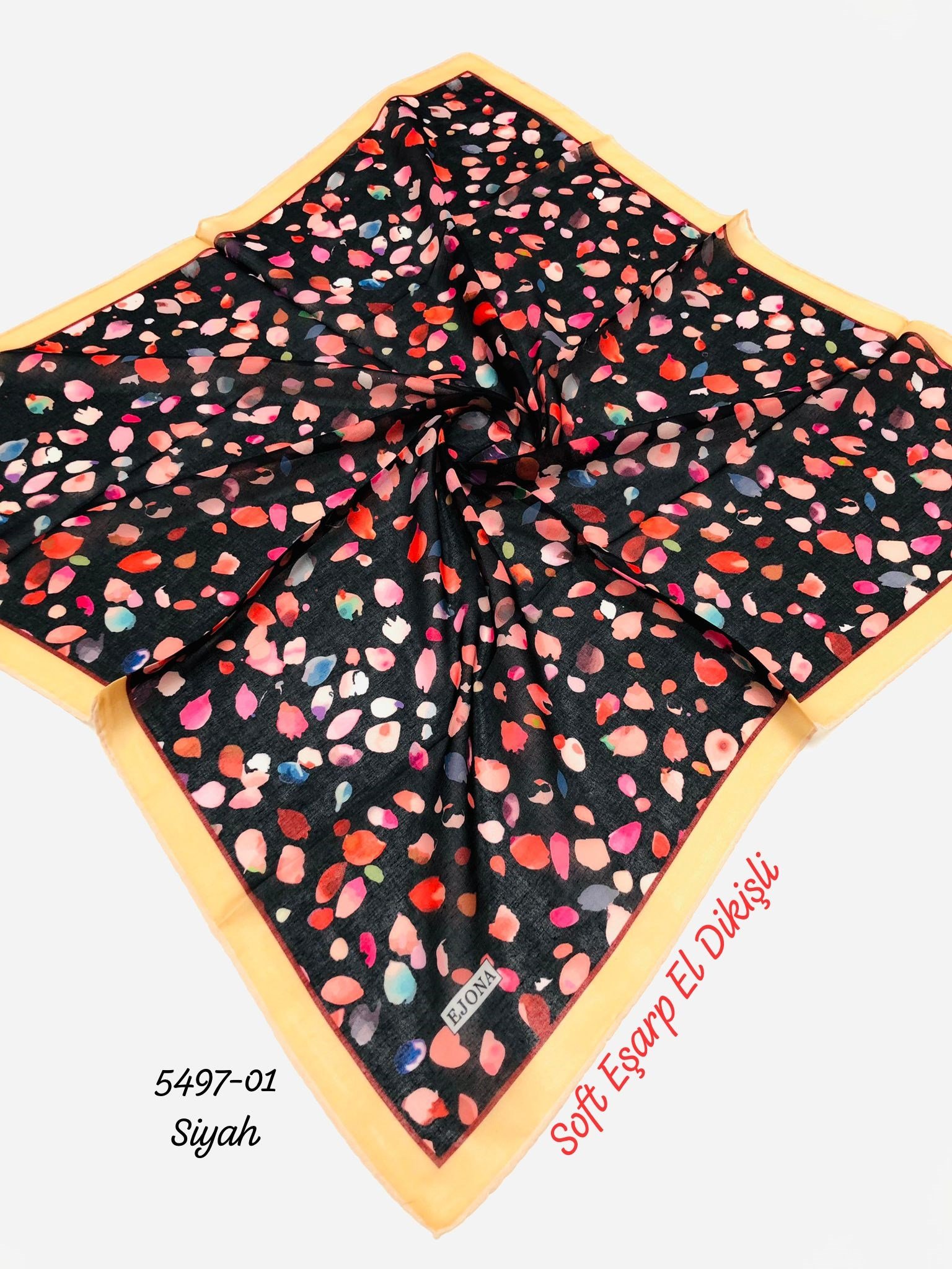 5497 Soft Eşarp El Dikiş