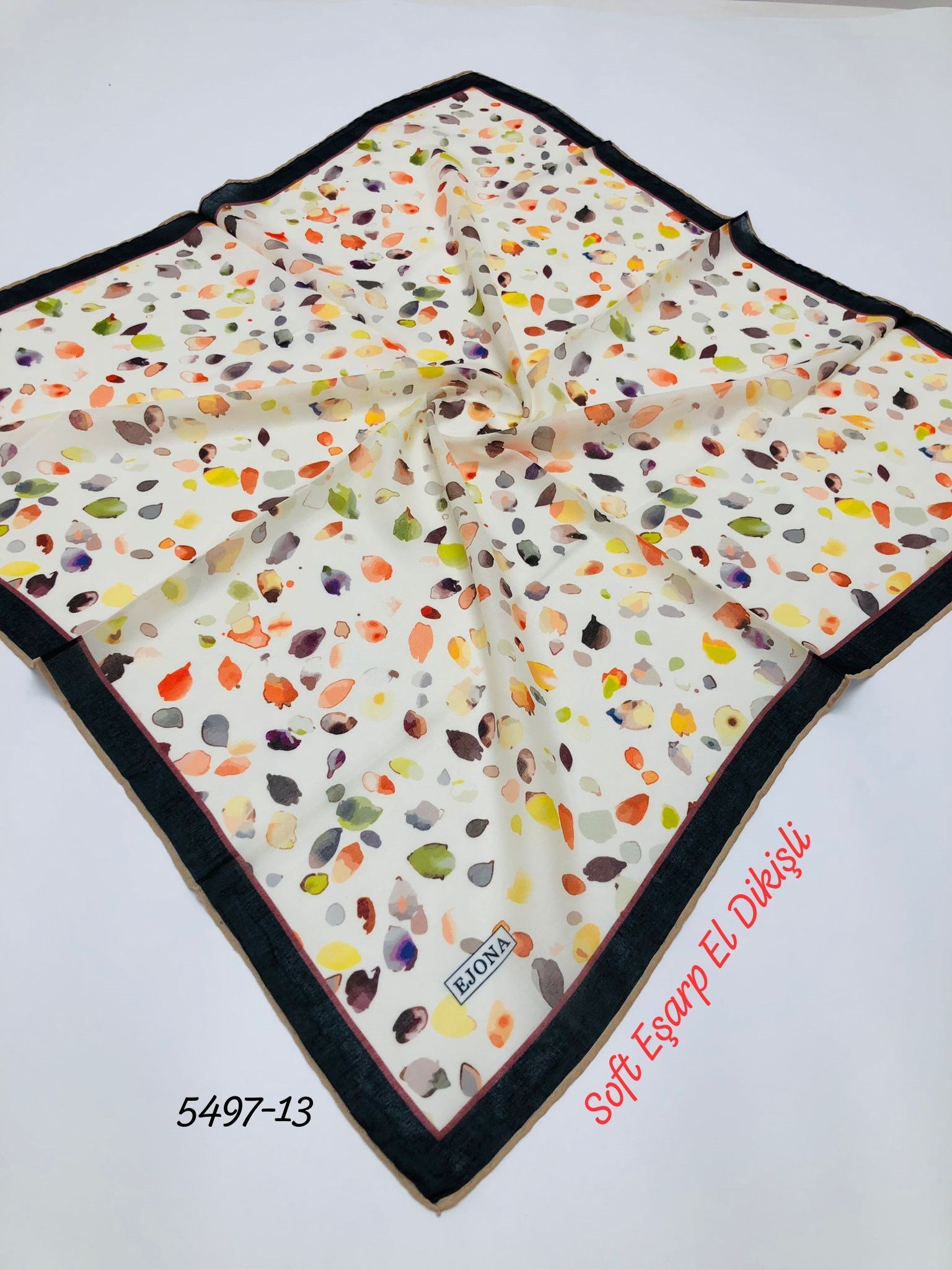 5497 Soft Eşarp El Dikiş