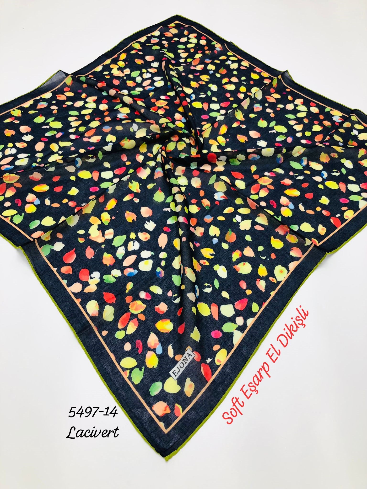 5497 Soft Eşarp El Dikiş