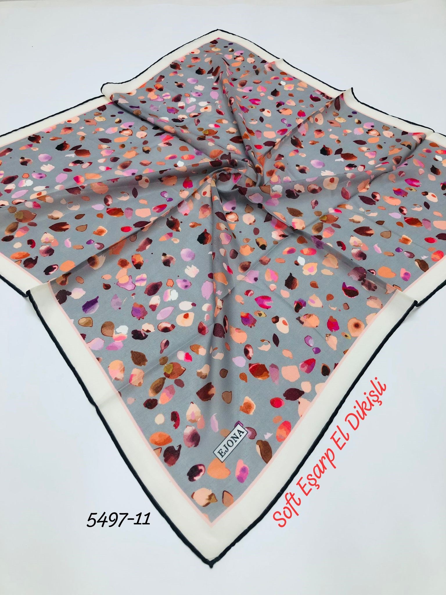 5497 Soft Eşarp El Dikiş