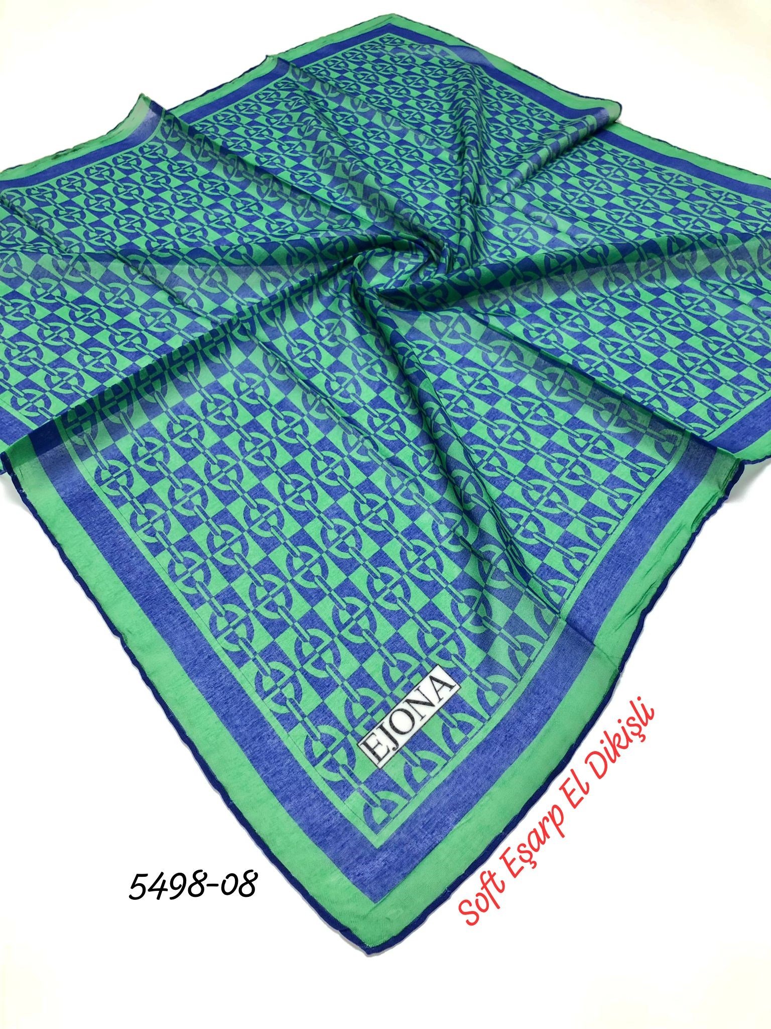 5498 Soft Eşarp El Dikişli