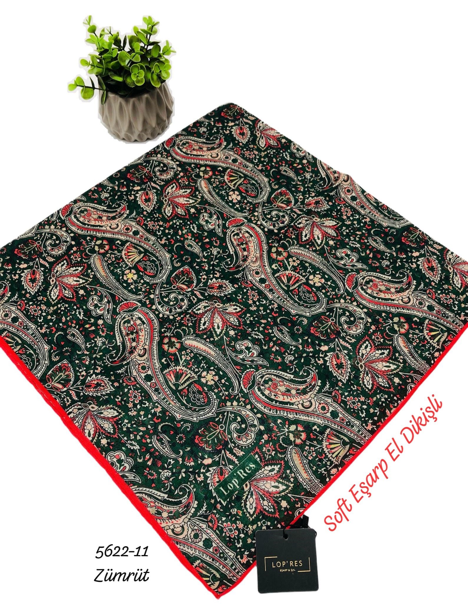 5622 Lop'Res Soft Eşarp