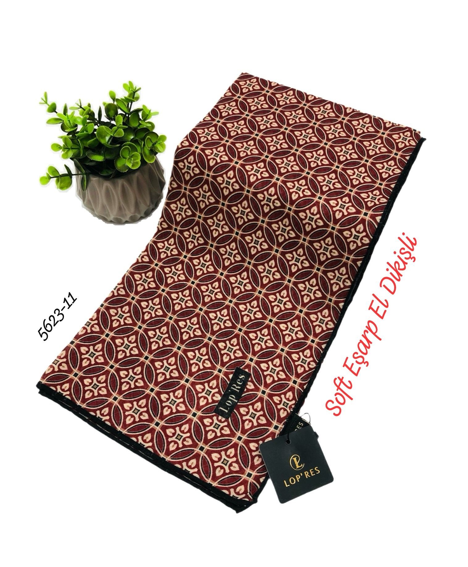 5623 Lop'Res Soft Eşarp