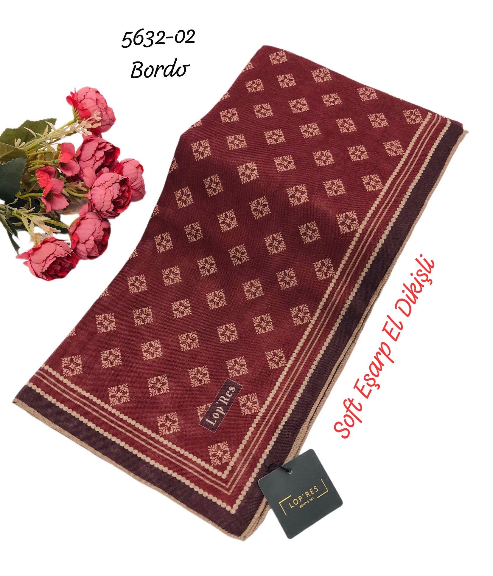 5632 Lop'Res Soft Eşarp