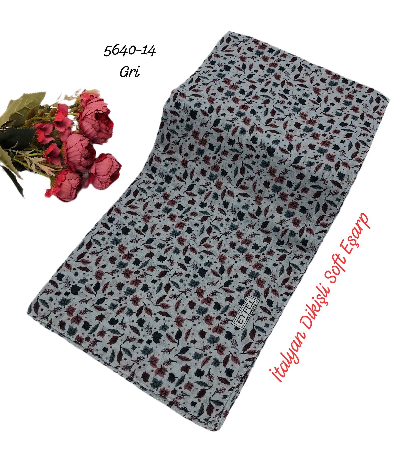 5640 İtalyan Dikişli (Yazlık) Soft Eşarp